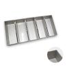 Buy cheap Rk Bakeware China-Chicago Metallic Silicone Glazed 5 Strap Bread Pans Open Top from wholesalers