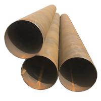 Buy cheap SSAW Steel Tube 609mm Carbon Steel Helical Seam Spiral Pipe For Oil Gas Pipeline product