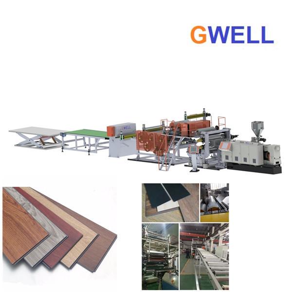 Buy cheap PVC Flooring Production Line PVC Floor Making Machine Manufacturing Process from wholesalers