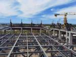 Large Construction Metal Project Warehouse Steel Frame Z Shape Purlin