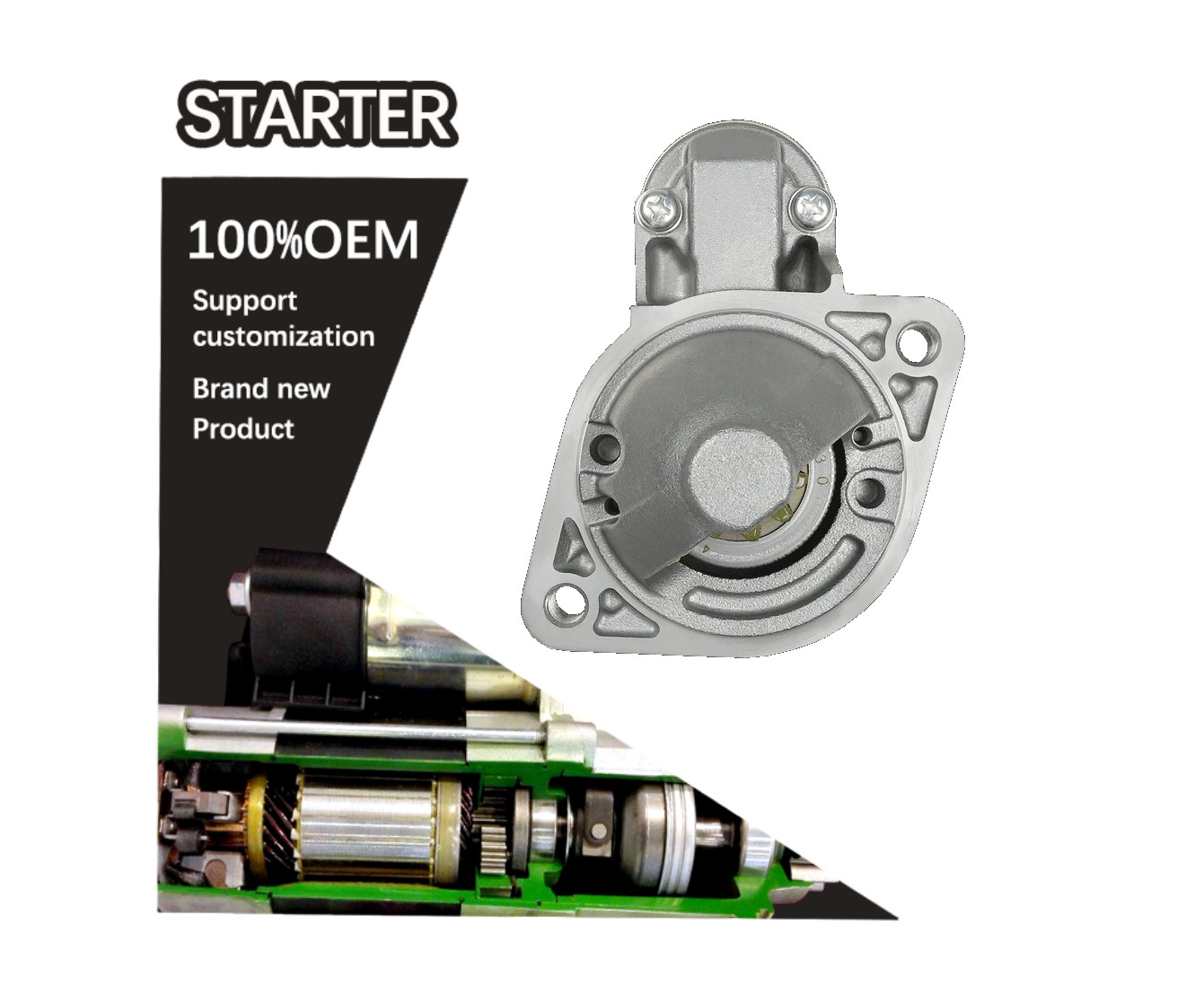 12V 10T CW STARTER 543-5428 288-6581 290-9686 308-4311 5435428 2886581 2909686 3084311 185086820 311-9195 3119195