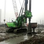 1200mm Concrete Auger Bore Pile Machine Drilling Hydraulic Foundation KR60A