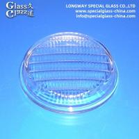 Buy cheap Hight Transparent Molding Glass Light Cover Lens From Soda Lime Glass product