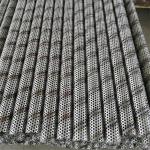 Buy cheap 304 SS Corrugated Melt Stainless Steel Filter Element Welded Perforated Center from wholesalers