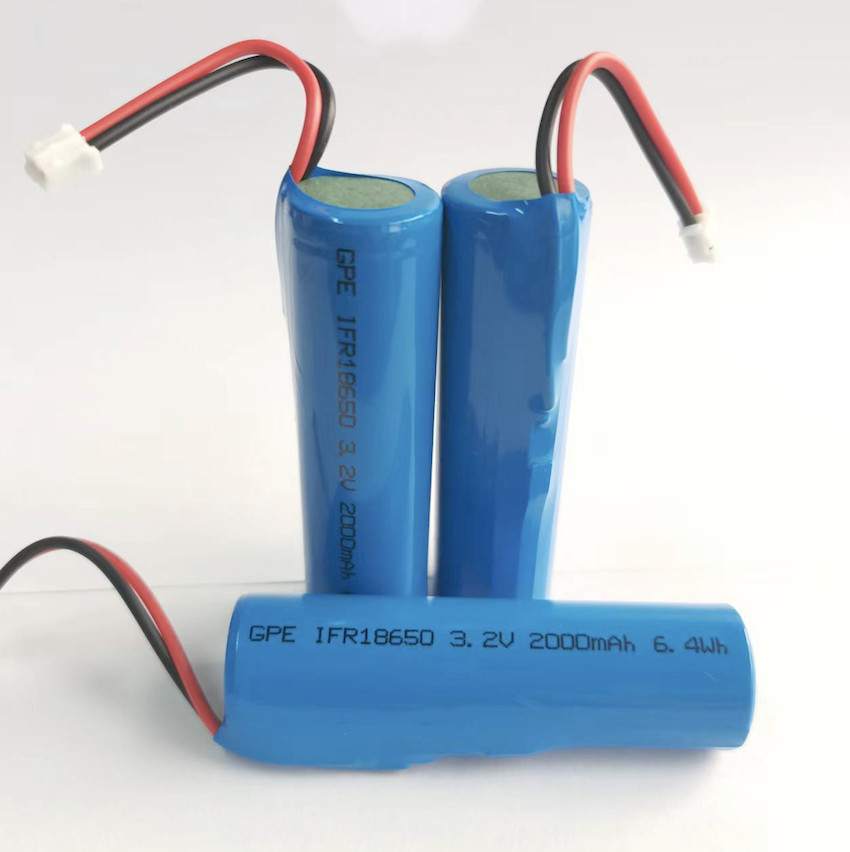 IFR18650 Lifepo4 Battery Pack 3.2V 2000mAh For Kids Electric Car