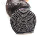 100% Grade 7A Natural Indian Hair Weave , Dark Brown Hair Extensions