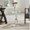 Buy cheap 13.5'' Diameter Custom Acrylic Furniture Acrylic Coffee Table For Living Room Bedroom from wholesalers