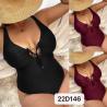 Buy cheap Sexy Womens Plus Size Swim Wear Solid Color Pearl Bathing Suits For Plus Size Women from wholesalers