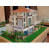 Buy cheap Internal Light Villa House 3D Model 10CM Wood Base Plate 1 / 30 Scale from wholesalers