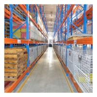 Buy cheap 1500-12000mm Height VNA Pallet Rack System for High Density Storage in Warehouse product