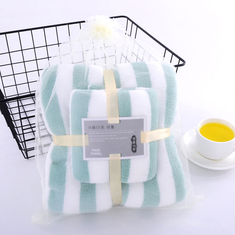 Sell Solid Color Microfiber Coral Fleece Bath Towel for Home