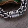 Buy cheap Sterling Silver Chunky Rolo Chain Link Men Bracelet (058602) from wholesalers