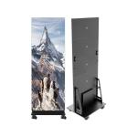P0.9 Smart LED Poster Display 600*1687.5mm Screen Size Flip-COB Common Cathode