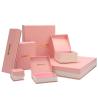 Buy cheap Pink Jewellery Packaging Boxes / Custom Cardboard Boxes For Crystal Packing from wholesalers