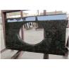 Buy cheap Dark Green Uba Tuba Granite Countertops , Polished Granite Stone Countertops from wholesalers