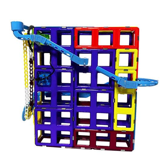 Buy cheap Creative Magnetic Tiles Track for race car , magnetic block toys 3D Construction from wholesalers