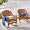 Buy cheap Aluminium Garden Flower Rattan Wicker Chairs Dining French Bistro Circle Armchair from wholesalers