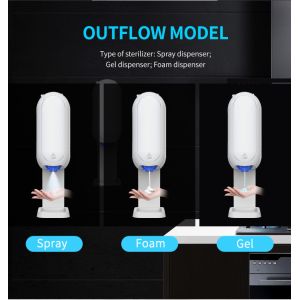 Buy cheap ABS FCC 1100ml Contactless Automatic Liquid Hand Sanitizer Wall Mounted from wholesalers