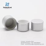Custom Shiny Silver Aluminum Screw Cap For Bottle Packaging Cosmetic Packaging