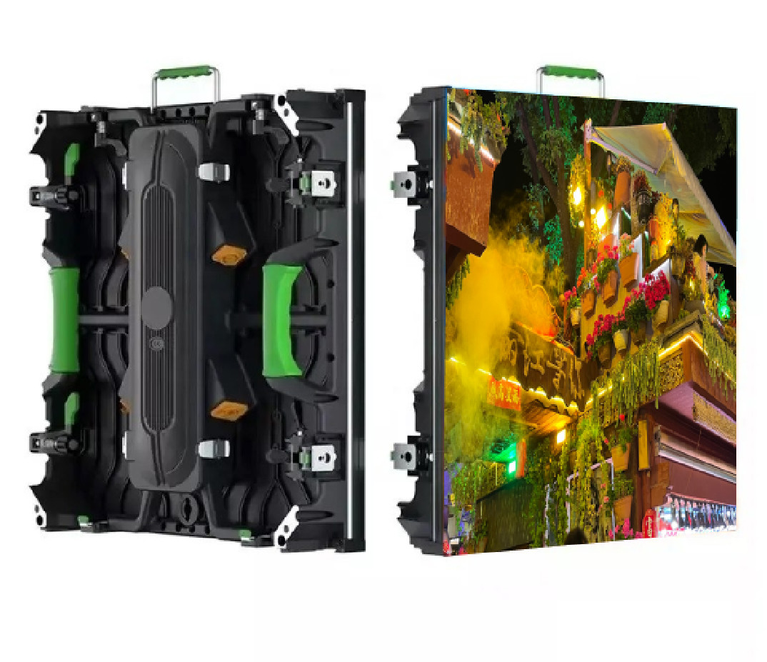 Elevate Your Visual Experiences with Giant Series 500x500mm Rental LED Screen 3840Hz Removable Power Box