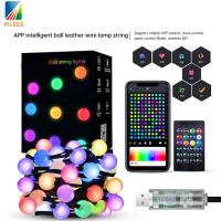 Buy cheap Waterproof IP44 LED Ball String Lights Remote Control For Outdoor Decoration product