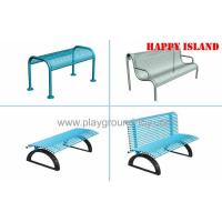 Buy cheap Recycled Park Benches Galvanized Steel Garden Park Bench For Oudoor product