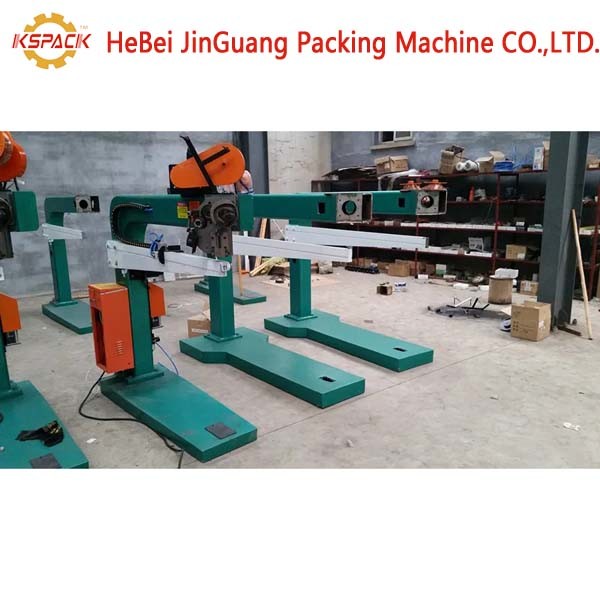 Customizable Double Servo Semi Auto Nail Box Machine 7.5kw 1200-2200