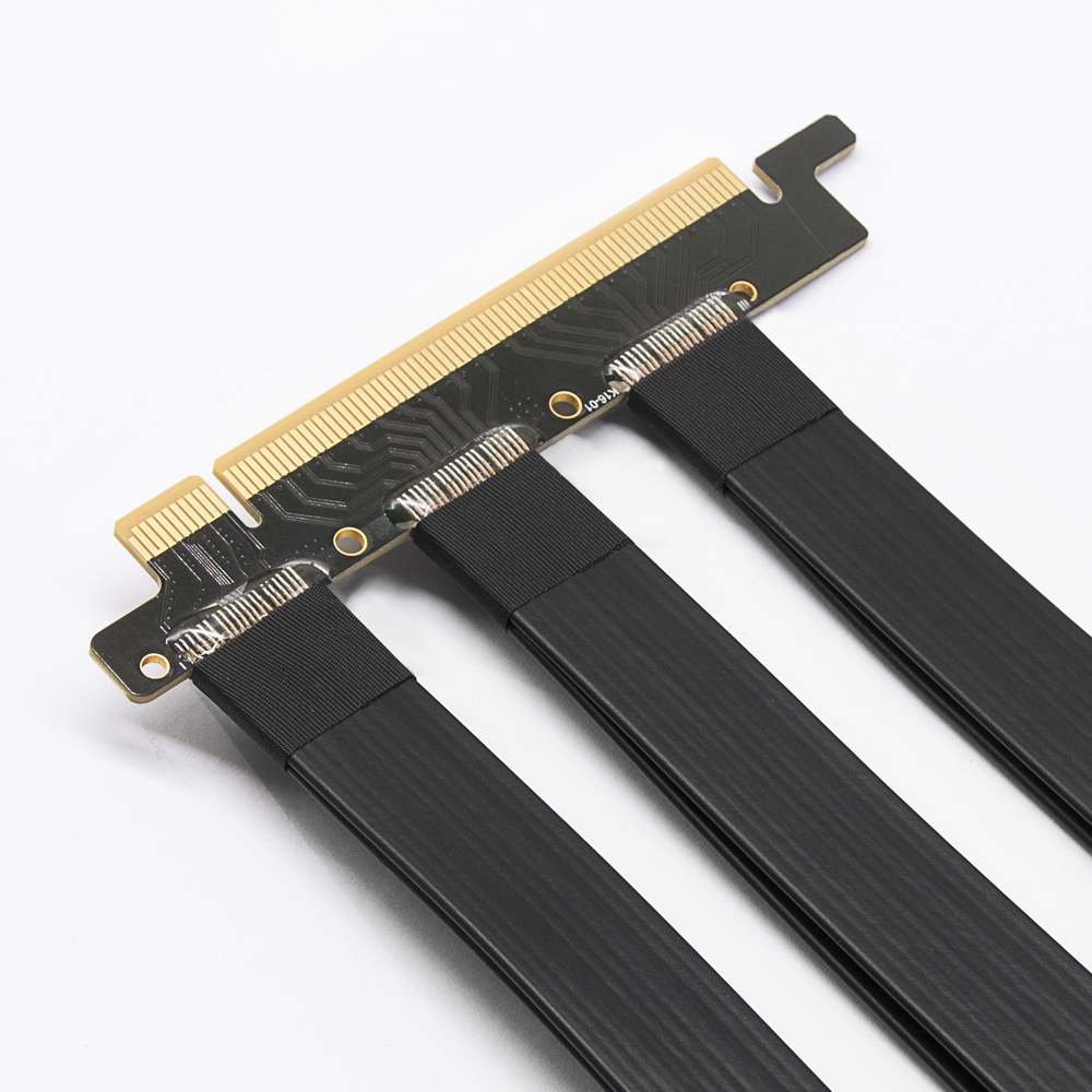 PCI-Express Riser Cable High Speed Extension Cable to Graphics Card Adapter 25cm PCIE 3.0 16X 90 270 Degrees