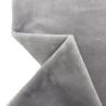 Buy cheap 300gsm Gray Ultrasuede Fabric Skin Affinity Heavyweight Faux Suede Fabric from wholesalers