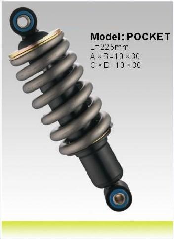 Buy cheap Pocket Motorcycle Shock Absorber 225mm Motor Rear Shocks Accessory from wholesalers