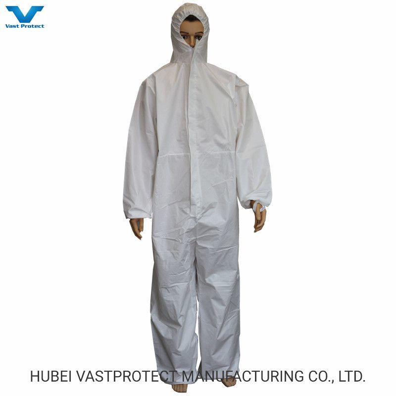 Breathable Waterproof Disposable Coverall Suit