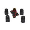 Buy cheap L20 4 Wire Waterproof Connector 2pins Screw Assembly Connector For Outdoor Light from wholesalers