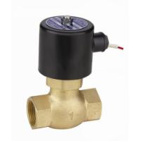 Buy cheap Brass 2 Way Piston Hot Water Solenoid Valve Normally Closed 3/8＂ ～ 2＂ product