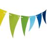 Buy cheap Assembled Rainbow 3mm Felt Holiday Decorations Happy Birthday Banner from wholesalers