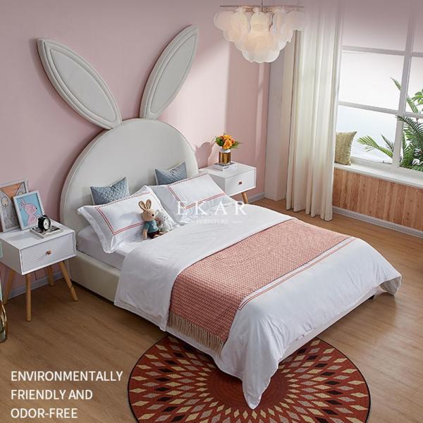 Modern Design Affordable Children Bedroom Furniture Girl Kid Bed Rabbit