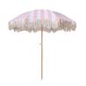 Buy cheap Fabric UV Beach Umbrella Sun Shelter 210T Oxford Cloth With Silver Coating Acceptable Logo from wholesalers