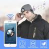 Buy cheap LED Knit Bluetooth Headphones Hat 12hours Play Time Built In Microphone from wholesalers