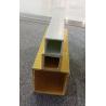 Buy cheap High Strength Frp Pultruded Pipe Fiberglass Square Tube For Building Industry from wholesalers