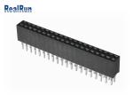 SGS Brass 500VAC Press Fit Female Header Connector 3.0A Dip Double Row 2*20P