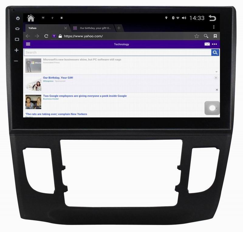 Ouchuangbo android 4.4 1024*600 capacitive touch screen gps radio player for Honda Crider automatic