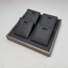 Buy cheap Ring Earring Pendant Necklace Jewelry Trays Displays PU Wooden Jewelry Exhibition Display from wholesalers