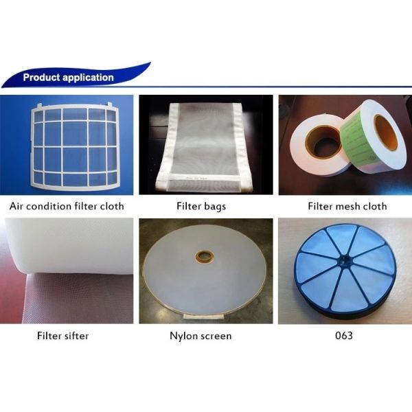 Square Round Nylon Mesh Cloth Filter Cutting Sheet Disc Heat Resistance