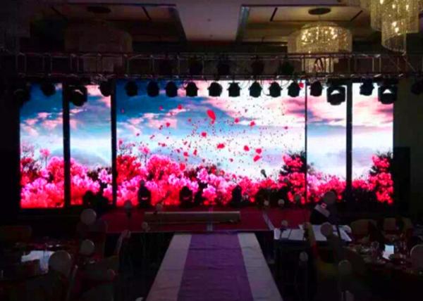 Buy cheap Aluminum P2 Indoor Rental LED Display 1/32 Scan Drive 1R1G1B Tube Chip Color from wholesalers