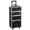 Buy cheap 3 In 1 Portable Beauty Case Trolley Box Shining Appearance For Makeup Artists from wholesalers