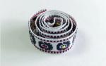 3/8" Woven Jacquard Ribbon For Embellishing And Beautifying Projects