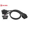Buy cheap OBD2 OBDII Male to Hyundai and Kia OBD2 Female and OBD2 Female Splitter Y Cable from wholesalers