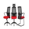 Buy cheap Red Task Chairs serving the staff put in the office / meeting room from wholesalers