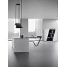 Buy cheap Waterproof Lacquer Painting Stainless Steel Kitchen Cabinet For House from wholesalers