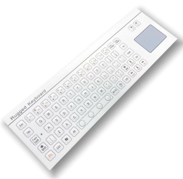 Buy cheap 71 Keys IP67 Panel Mounted Keyboard Mini Industrial Membrane Keyboard F8-TP-B from wholesalers