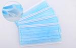 Buy cheap Protective Blue 3 Ply Disposable Face Mask Filter Fabric Soft Comfortable from wholesalers